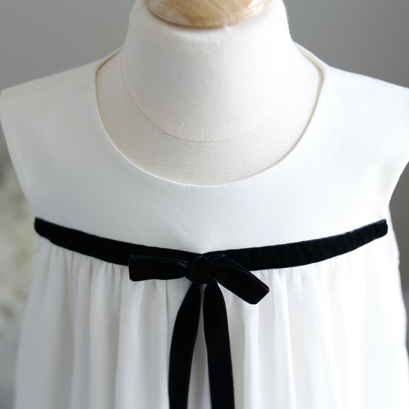 Luxury Designer Amelie Et Sophie Sleeveless Special Occasion Dress Ivory New - Picture 4 of 6